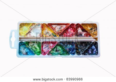 watercolor paints