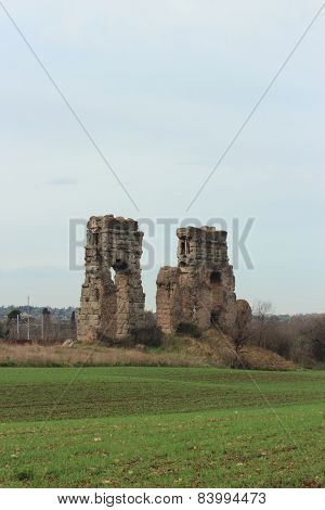Ancient Acqueduct Ruins