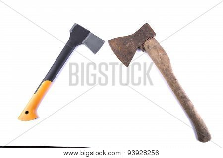 two axes