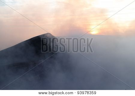 Volcan Masaya View At Sunshine