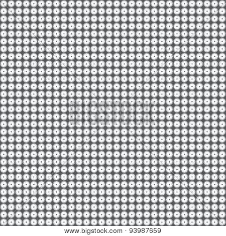 Seamless Pattern White Grayband White Circles On A Gray Background