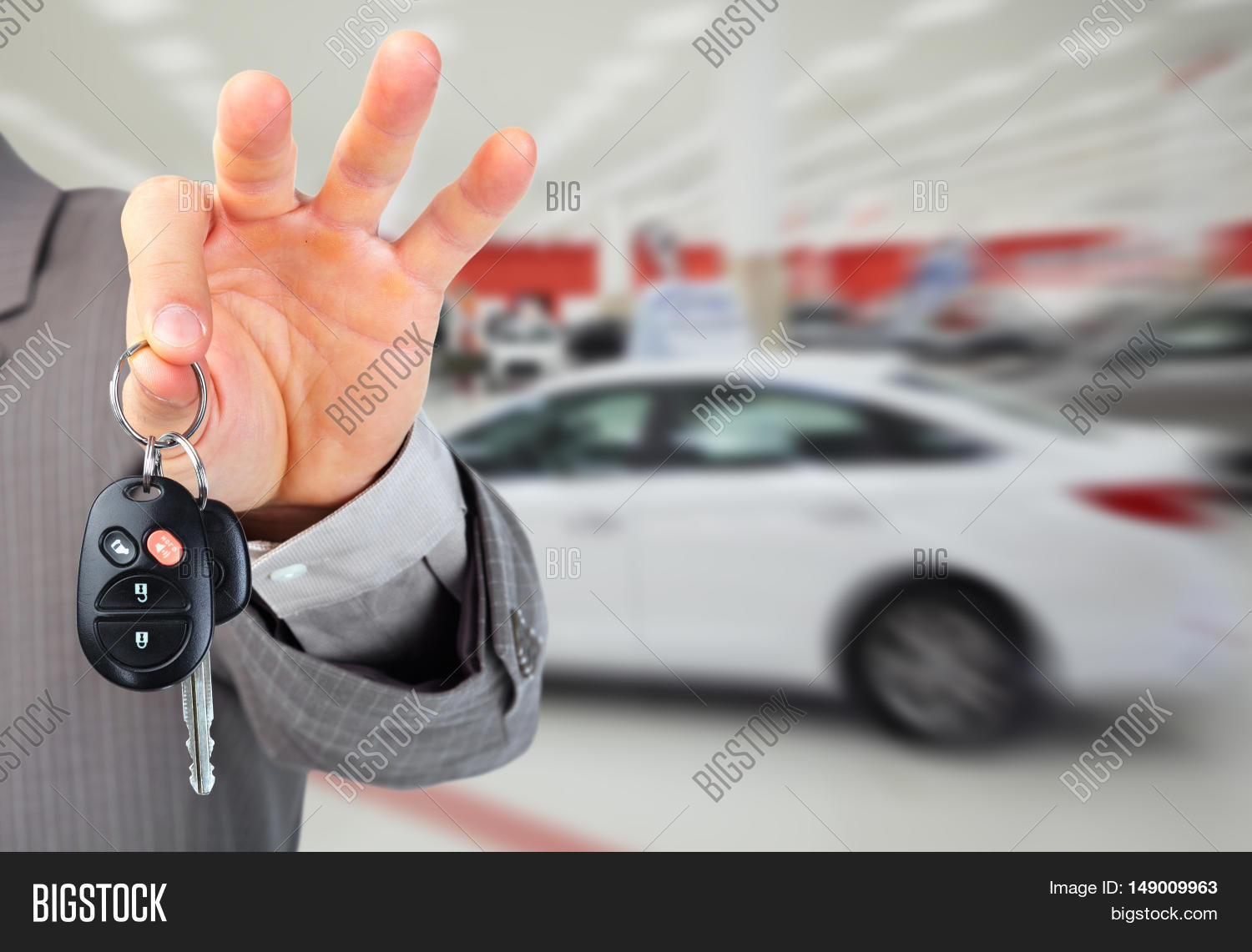 Dealer Hand Car Key Image & Photo (Free Trial) Bigstock