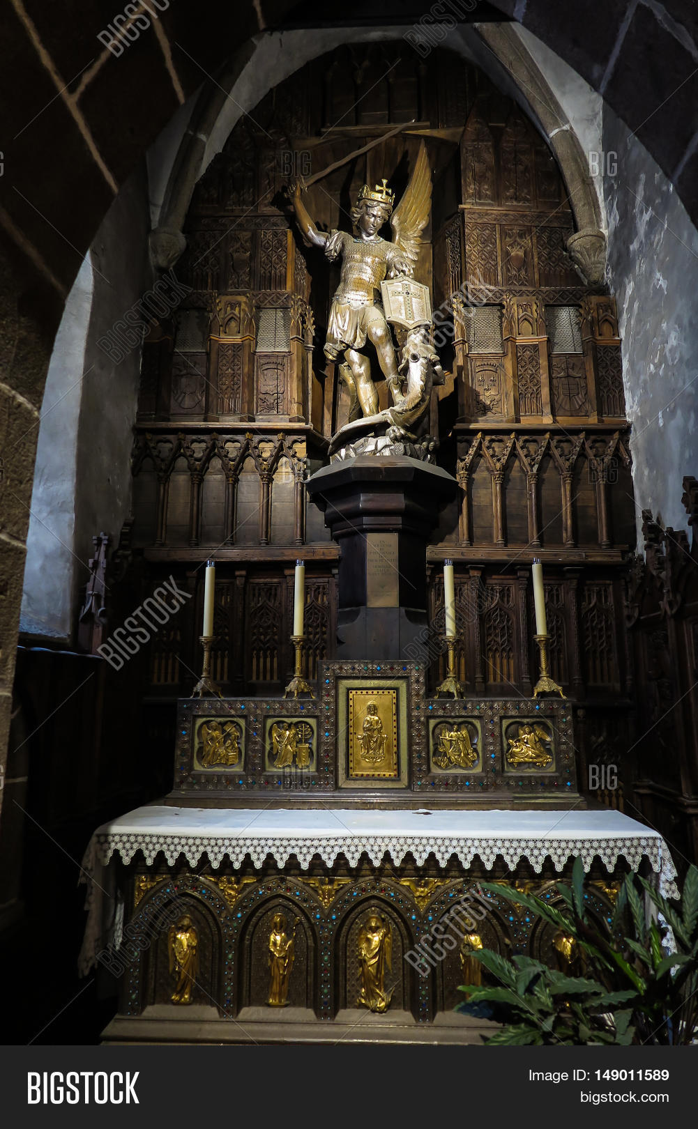Mont Saint Michel Image \u0026 Photo (Free Trial) | Bigstock, image size:1001x1620
