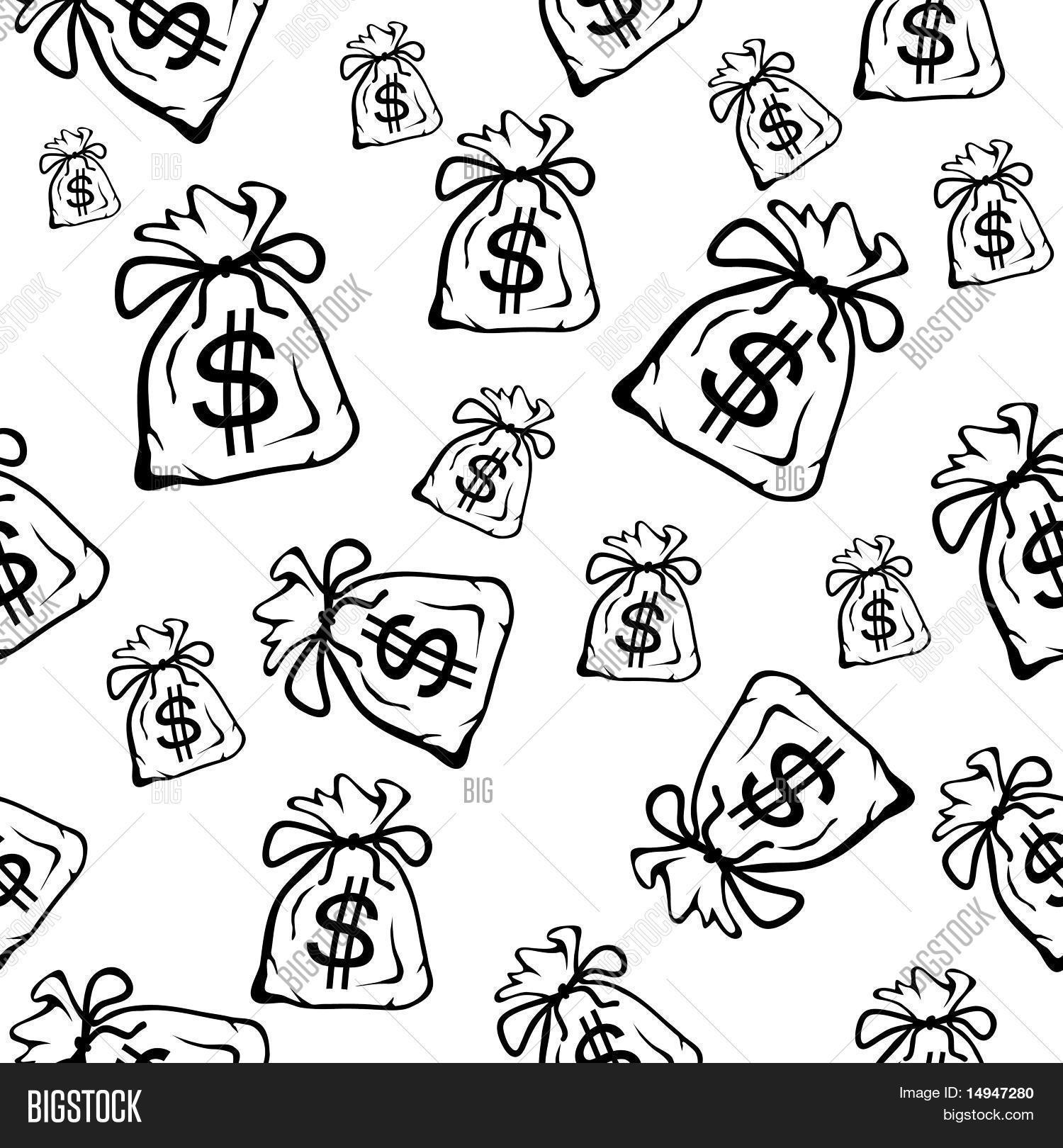 Money Bag, Seamless Vector & Photo (Free Trial) Bigstock