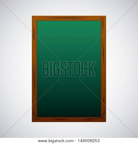 greenboard school supply icon vector illustration design