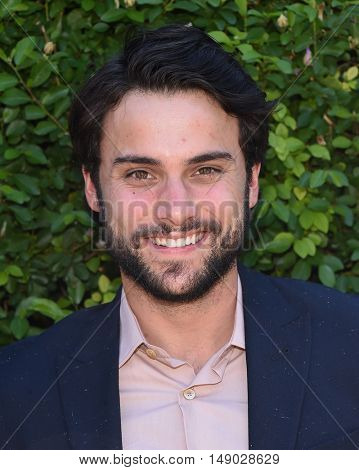 LOS ANGELES - SEP 25:  Jack Falahee arrives to The Rape Foundation Annual Brunch on September 25, 2016 in Beverly Hills, CA                