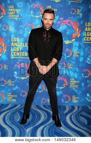 LOS ANGELES - SEP 24:  Brian Justin Crum at the Los Angeles LGBT Center 47th Anniversary Gala Vanguard Awards at the Pacific Design Center on September 24, 2016 in West Hollywood, CA