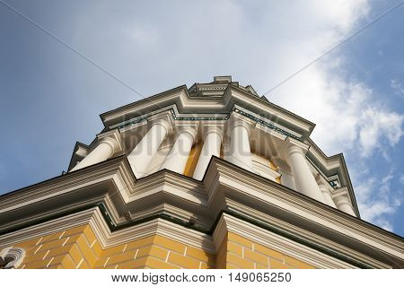 Ortodox church detail against the blue sky. ** Note: Slight blurriness best at smaller sizes