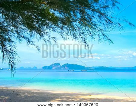 The Ko Kradan, an island in the Andaman Sea, Thailand