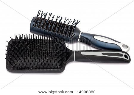 2 つのヘアブラシ
