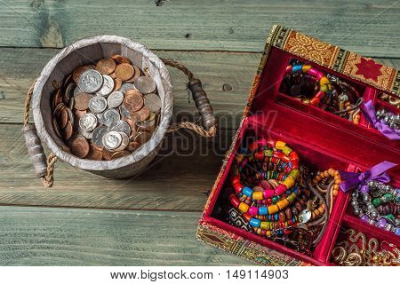 Necklace And Beads