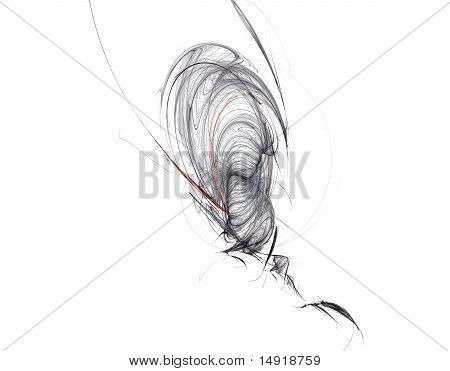 Fractal - white bg