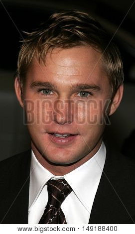 Brian Geraghty at the World premiere of 'Jarhead' held at the Arclight Cinemas in Hollywood, USA on October 27, 2005.