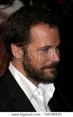 Peter Sarsgaard at the World premiere of 'Jarhead' held at the Arclight Cinemas in Hollywood, USA on October 27, 2005.