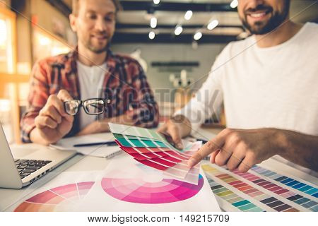 Handsome Designers Working