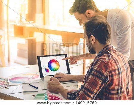 Handsome Designers Working
