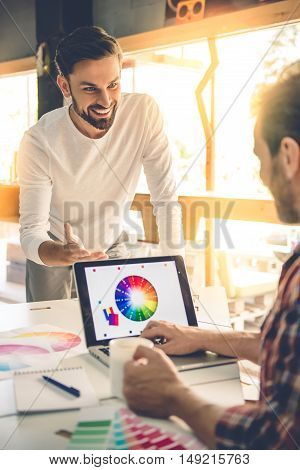 Handsome Designers Working