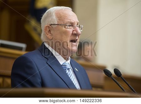 President Of Israel Reuven Rivlin