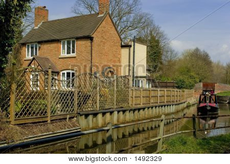 Stratford Upon Avon kanalı Warwickshire
