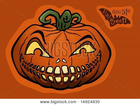 Halloween græskar