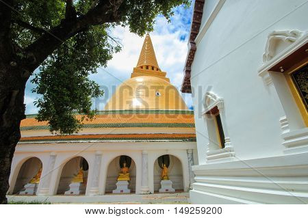 Phra Pathom Chedi (Big pagoda), Nakhon Pathom,Thailand