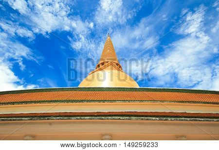 Phra Pathom Chedi (Big pagoda), Nakhon Pathom,Thailand