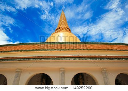 Phra Pathom Chedi (Big pagoda), Nakhon Pathom,Thailand