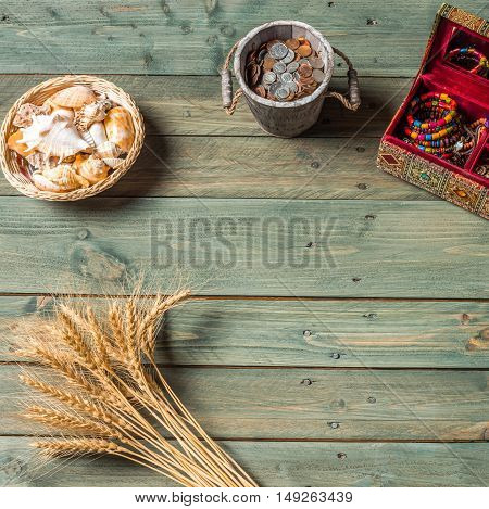 Necklace And Beads