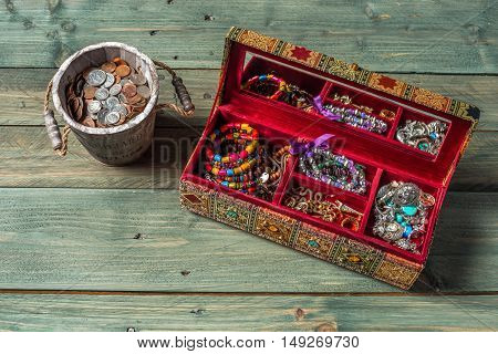 Necklace And Beads