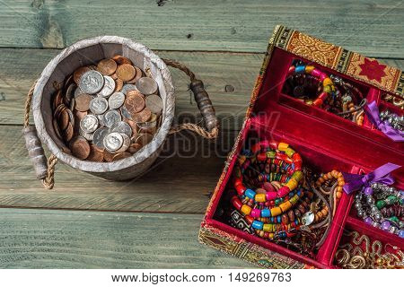 Necklace And Beads