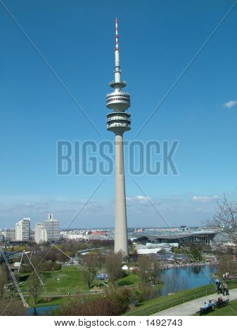 Tv Tower In Munich 