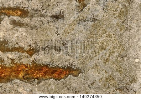 Close Up Rusty Galvanize Iron
