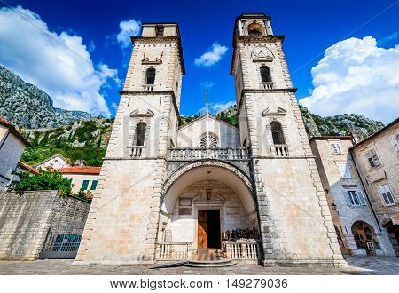 Kotor Montenegro - Cathedral of Saint Tryphon