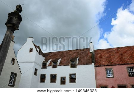 An external view of the Culross skyline