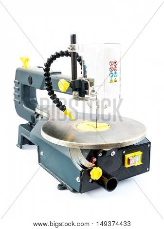 Scrollsaw shot on white background