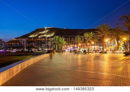 Agadir At Night