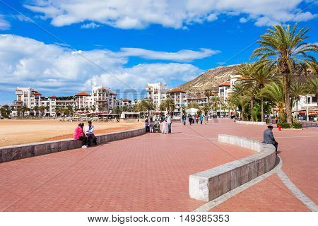 Agadir Seafront, Morocco