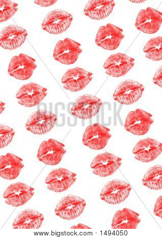 Rote Lippen