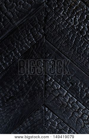 black wood background