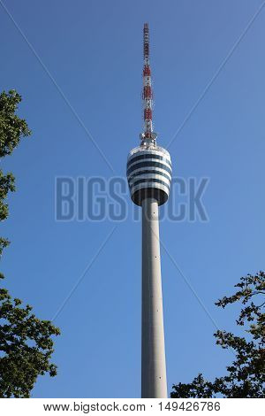 The Television Tower in Stuttgart. Germany. Europe