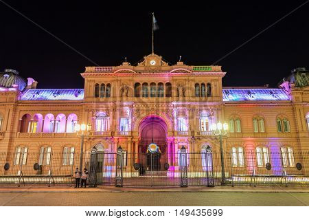 La Casa Rosada, Buenos Aires