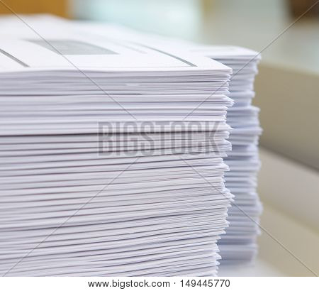 Stack Of Handout