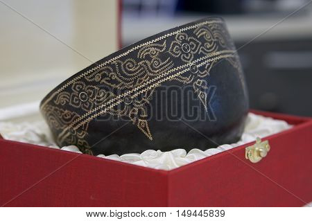 Stone-set Bowl Is Old Thai Style Handmade