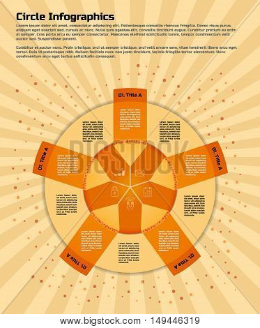 Circular Infographic Design Template