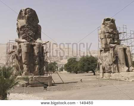 Due Colossi di Memnone