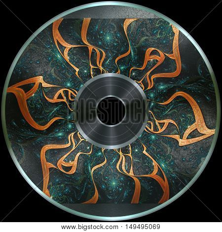 Premade Digital Media Disc Render