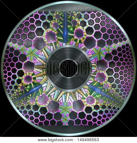 Premade Digital Media Disc Render