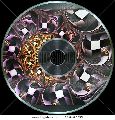 Premade Digital Media Disc Render
