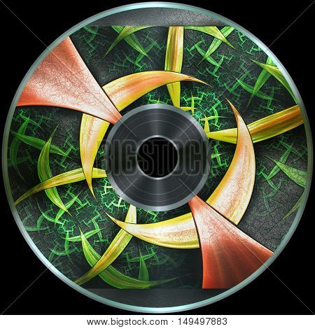 Premade Digital Media Disc Render