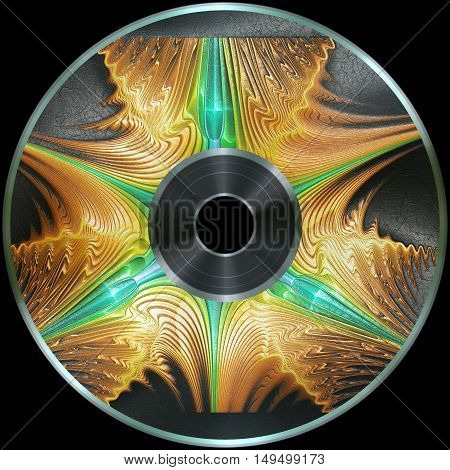 Premade Digital Media Disc Render